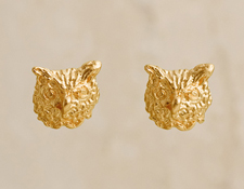  Owl Studs in Gold  jewelry