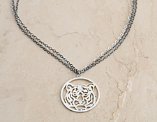 Eco Friendly Tiger Pendant Jewelry
