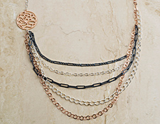 Lotus Flower Multi-Chain Julia Failey Jewelry