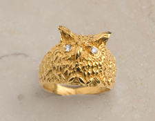 Owl Ring Jewelry