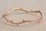 Julia Failey Eco Friendly Vine Bangle in Rose, 2 Left jewlery