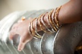 BRACELETS, Vine Bangle in Gold eco friendly